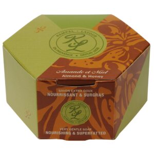 Almond honey perfumed Soap - 150g Gift Box rampal latour