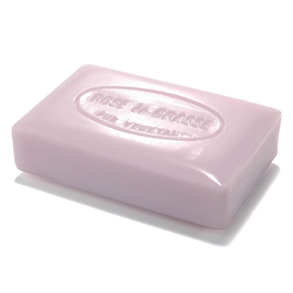 Wood box gift natural rose perfumed soap 100g - rampal latour lavencia