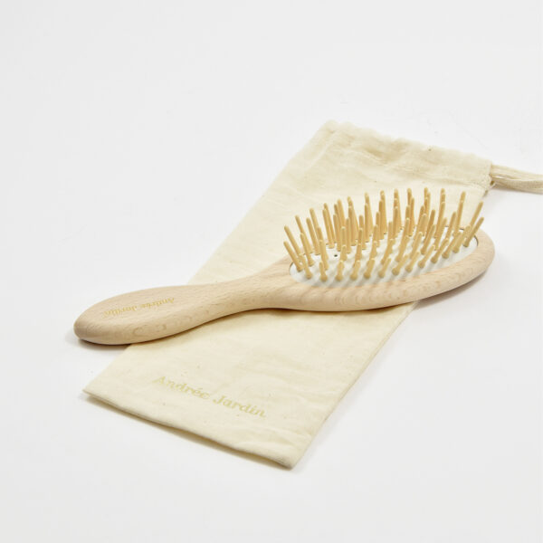Andrée Jardin Big Detangling knots head massage Hair Brush comb in 100% natural Beechwood imported france - Lavencia Thailand